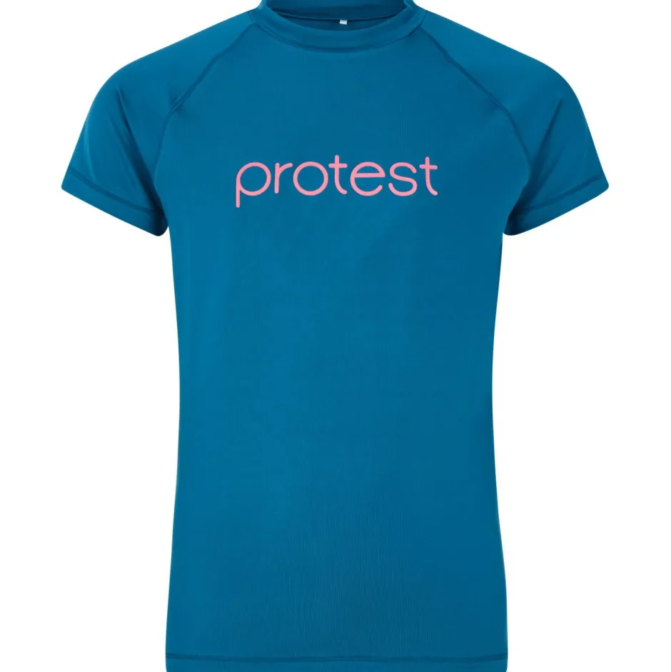 Protest Bademode-- Kid's PRTSenna Surf T-Shirt Short Sleeve - Lycra Surfing Blue