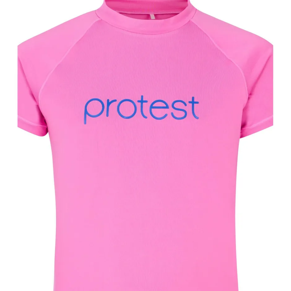 Protest Bademode-- Kid's PRTSenna Surf T-Shirt Short Sleeve - Lycra Surfing Blue