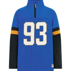 Protest Skibekleidung|Skipullover-- Kid's PRTRuben Jr 1/4 Zip Active Top - Fleecepullover Vibrant Blue