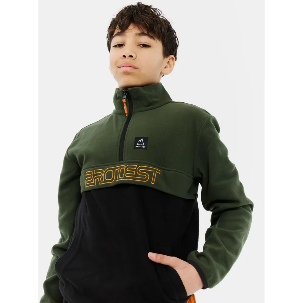 - Kid's PRTSkylar 1/4 Ziptop - Fleecepullover < Protest Best