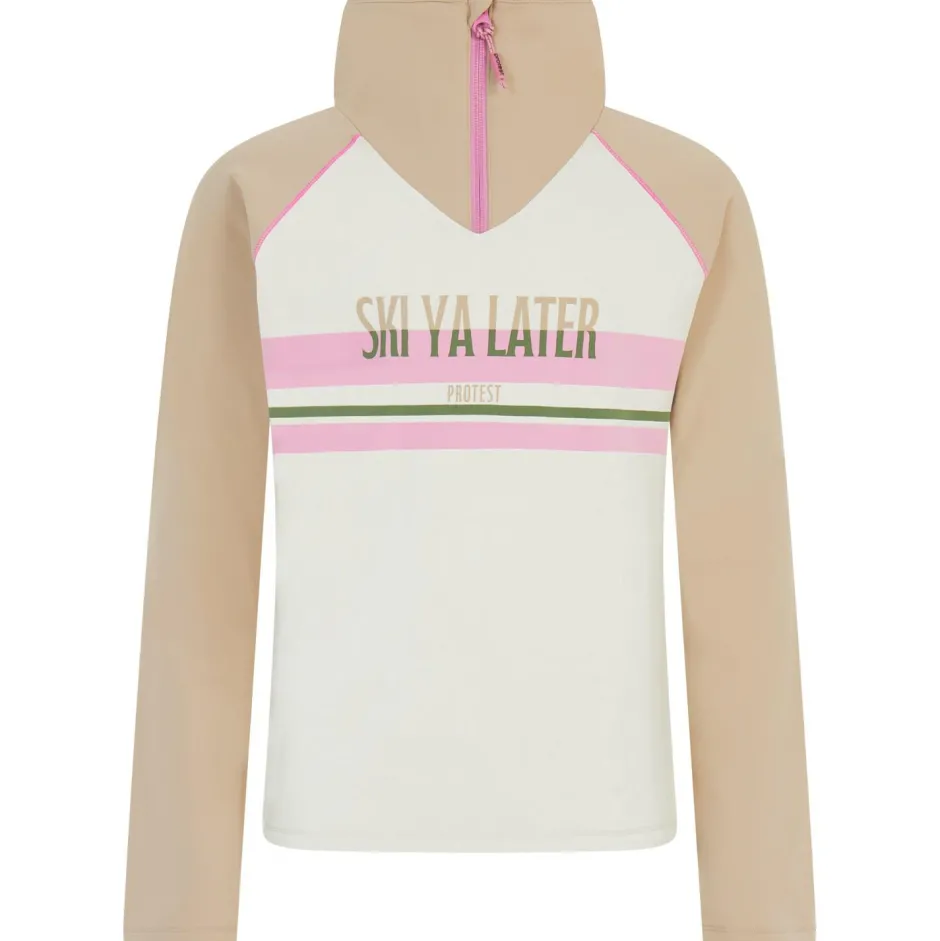 Protest Skibekleidung|Skipullover-- Kid's PRTWonder 1/4 Zip Active Top - Fleecepullover