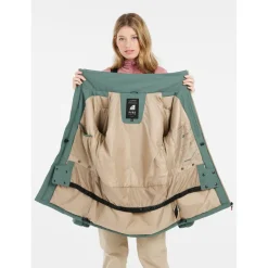Protest Skibekleidung|Skijacken-- Women's PRTBackup Snowjacket - Skijacke Evergreen