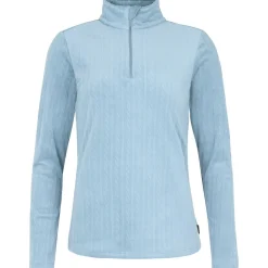 Protest - Women's PRTGail 1/4 Zip Active Top - Fleecepullover Jeanjacket Blue Hot