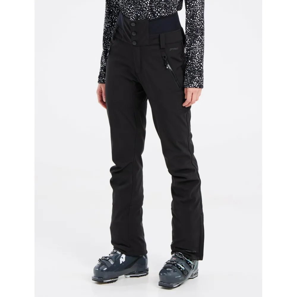 Protest - Women's PRTLullaby Softshell Snowpants - Skihose Kit Offwhite Hot