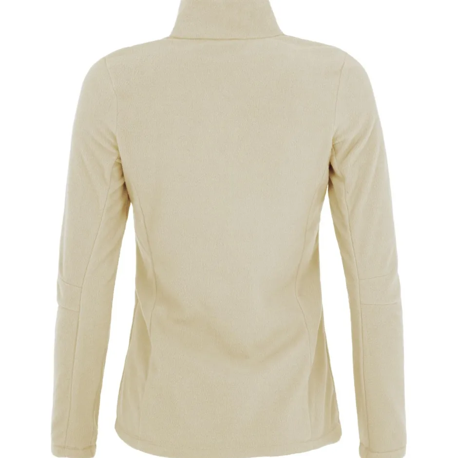 Protest Skibekleidung|Skipullover-- Women's PRTMutez 1/4 Zip Top - Fleecepullover Seashell Offwhite