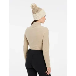 Protest Skibekleidung|Skipullover-- Women's PRTMutez 1/4 Zip Top - Fleecepullover Seashell Offwhite