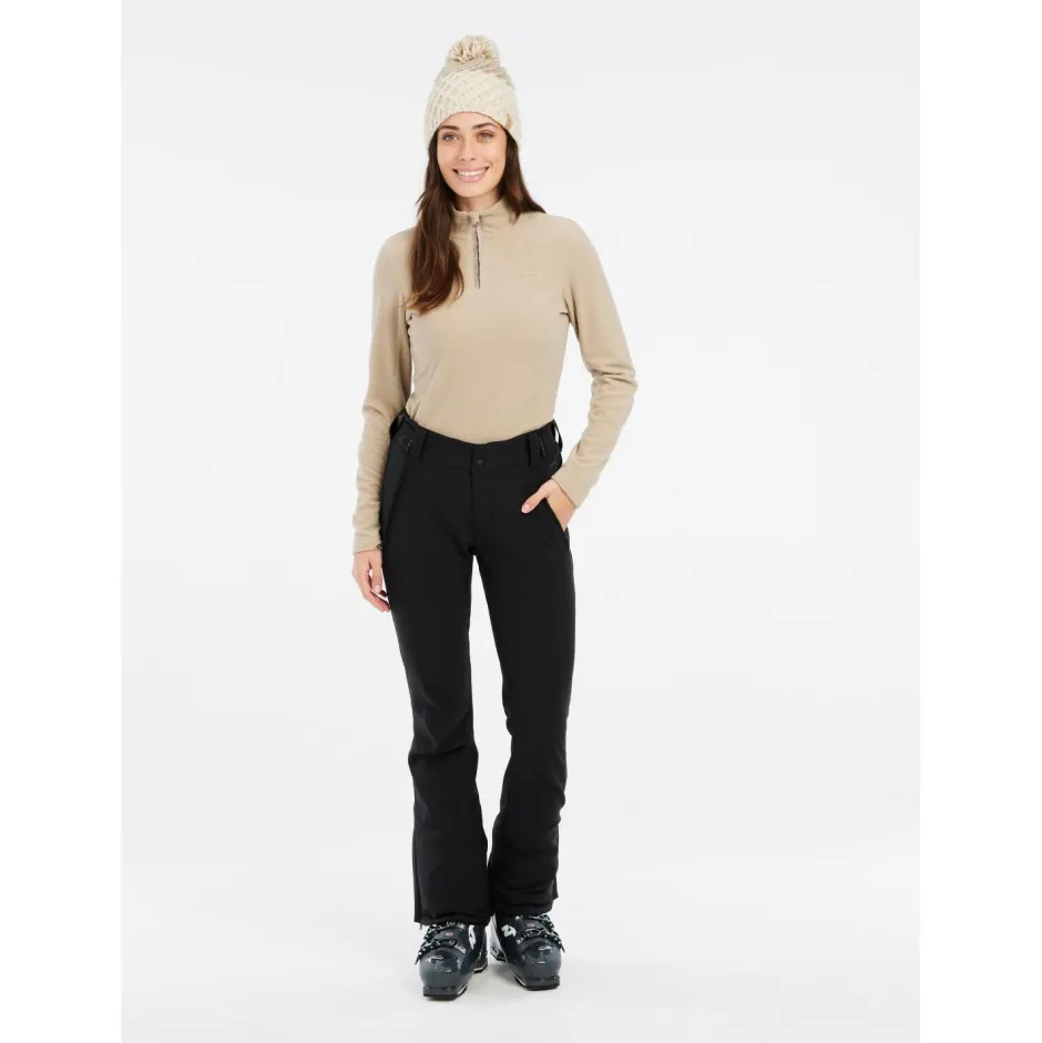 Protest Skibekleidung|Skipullover-- Women's PRTMutez 1/4 Zip Top - Fleecepullover Seashell Offwhite