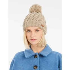 Protest Kopfbedeckungen|Alltagsbekleidung-- Women's PRTPaisley24 Beanie - Mütze Bamboo Beige