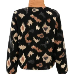 Protest - Women's PRTXena Outdoor 1/4 Button Top - Fleecepullover True Black New