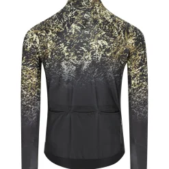 Q36.5 Fahrradbekleidung|Radtrikots-- Gregarius Hybrid Alpi Camo Long Sleeve Jersey - Radtrikot Black