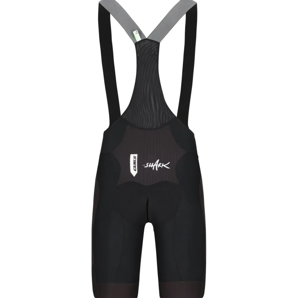 Q36.5 - Gregarius Nibali Shark Bib Shorts - Radhose Black Sale