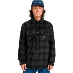 Quiksilver - Bering trait Check hirt - Hed