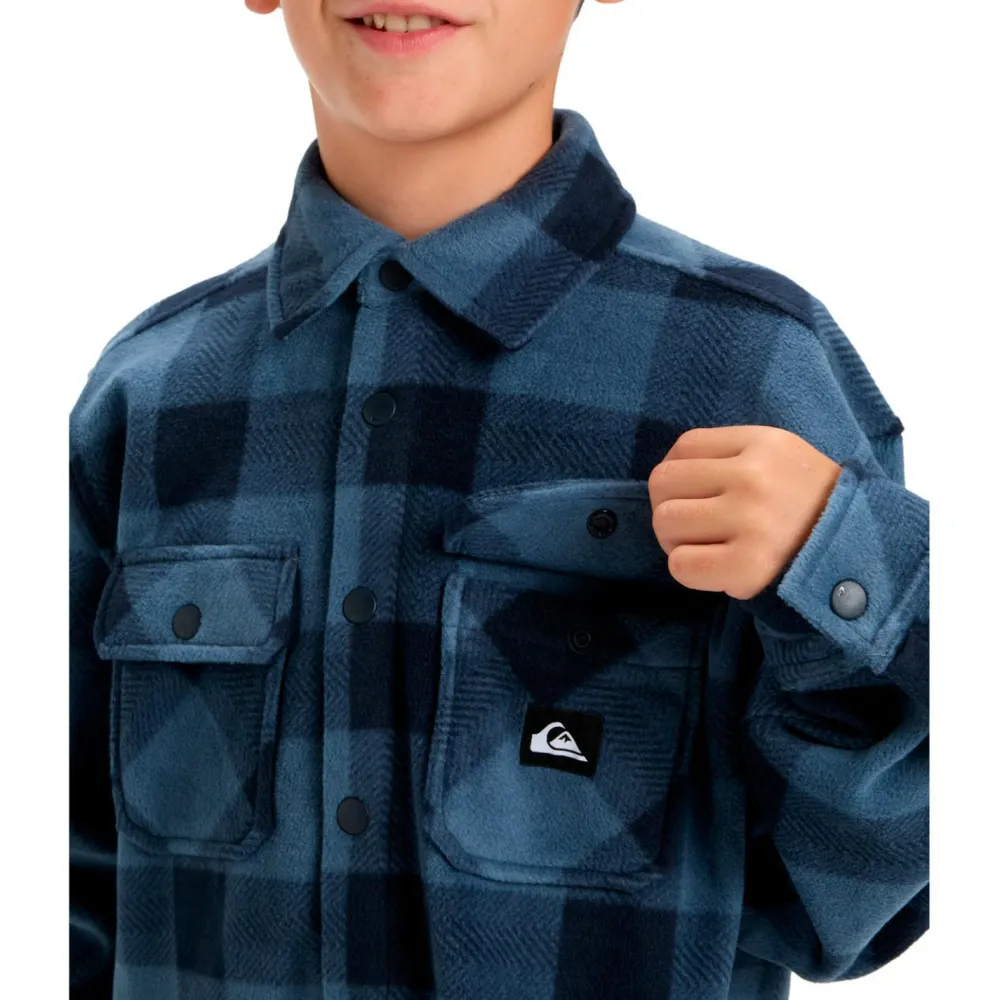 Quiksilver - Kid's Bering Strait Check Shirt - Hemd China Blue / Northsea Plaid Outlet