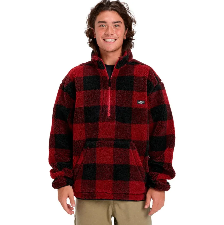 Quiksilver Pullover & Hoodies|Alltagsbekleidung-- Mercury Woodlands Sherpa - Fleecepullover