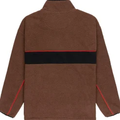 Quiksilver Pullover & Hoodies|Alltagsbekleidung-- Omni Sherpa Half-Zip - Fleecepullover Chocolate Brown