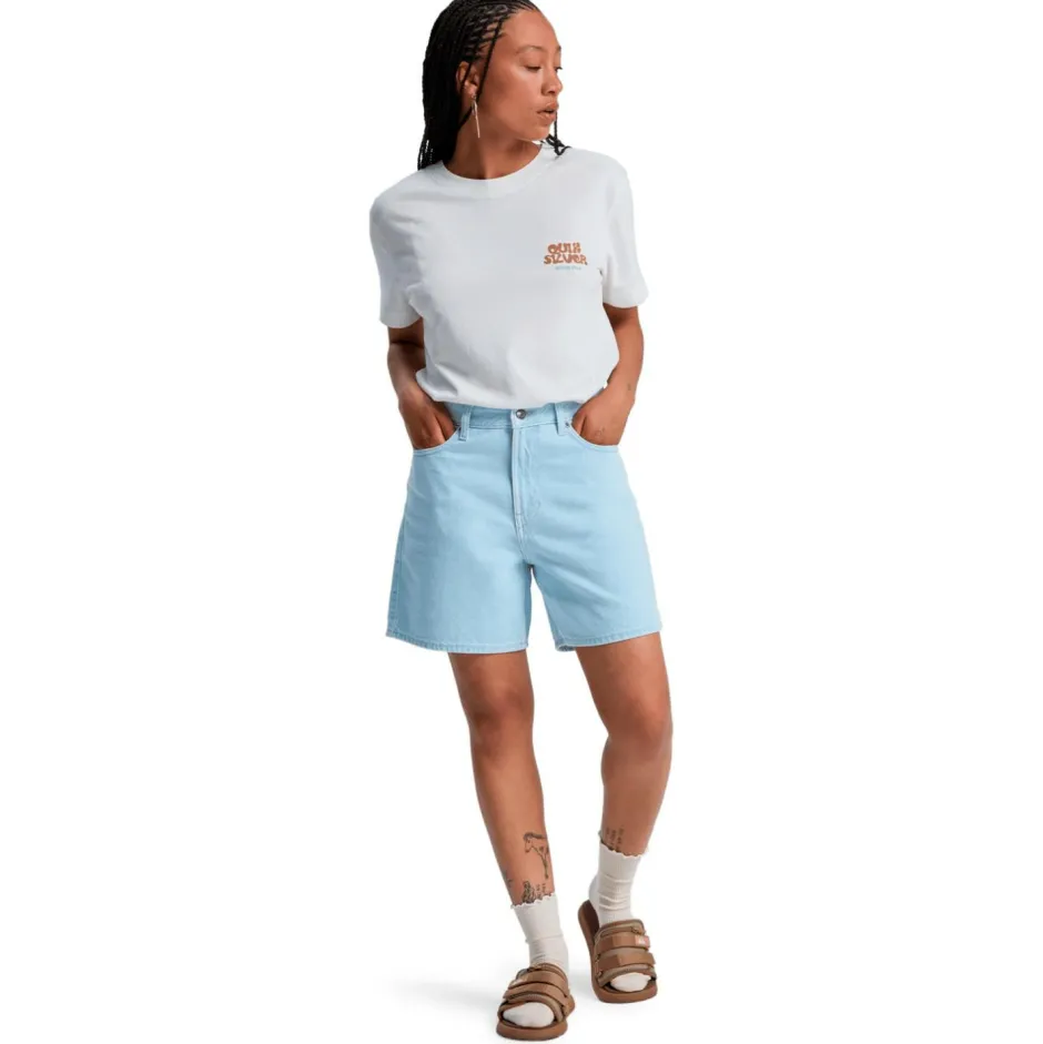 Quiksilver Hosen|Alltagsbekleidung-- Women's Mom Denim Short - Shorts