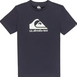 - Youth's EV Comp Logo S/S - T-Shirt < Quiksilver New