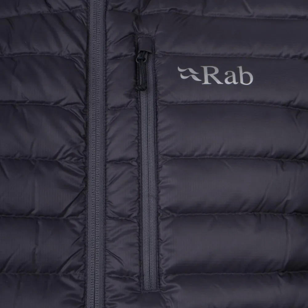 Rab - Microlight Vest - Daunenweste Black Hot