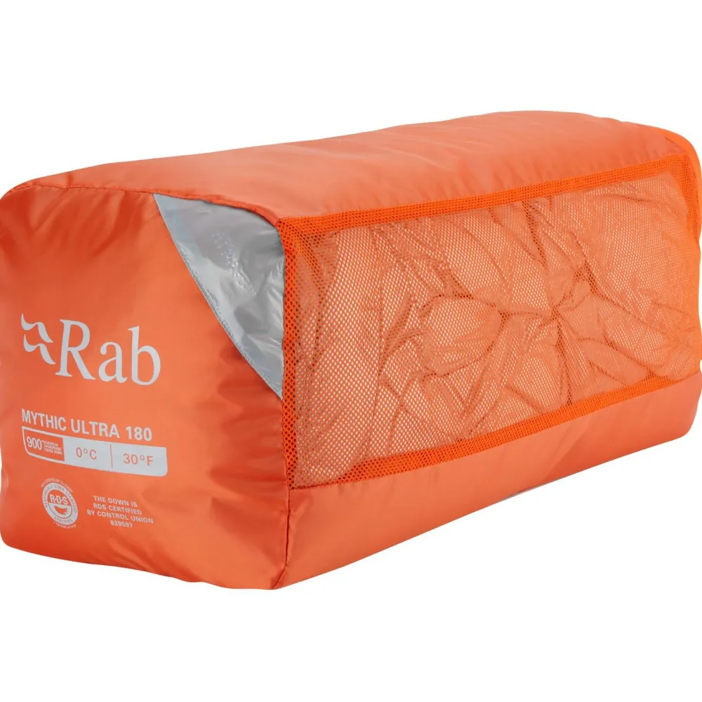 Rab - Mythic Ultra 180 - Daunenschlafsack Cloud / Graphene Sale