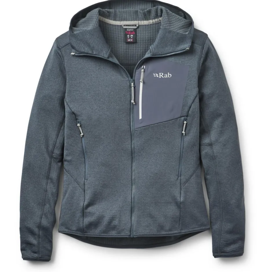 Rab Trekkingbekleidung|Hochtourenbekleidung-- Women's Ascendor Hoody - Fleecejacke