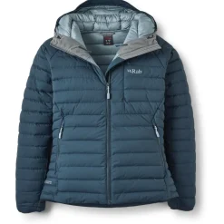 Rab Trekkingbekleidung|Daunenjacken-- Women's Microlight Windstopper Hoody - Daunenjacke