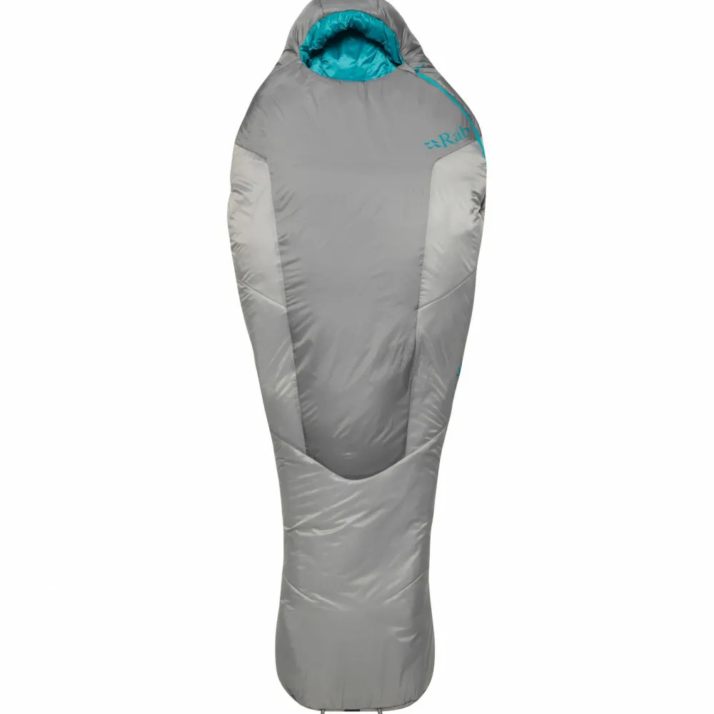 Rab - Women's Solar Ultra 2 - Kunstfaserschlafsack Granite