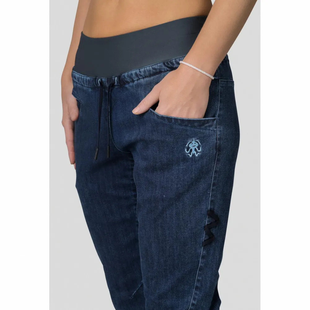 Rafiki - Women's Cerro - Kletterhose Dark Blue Denim Online
