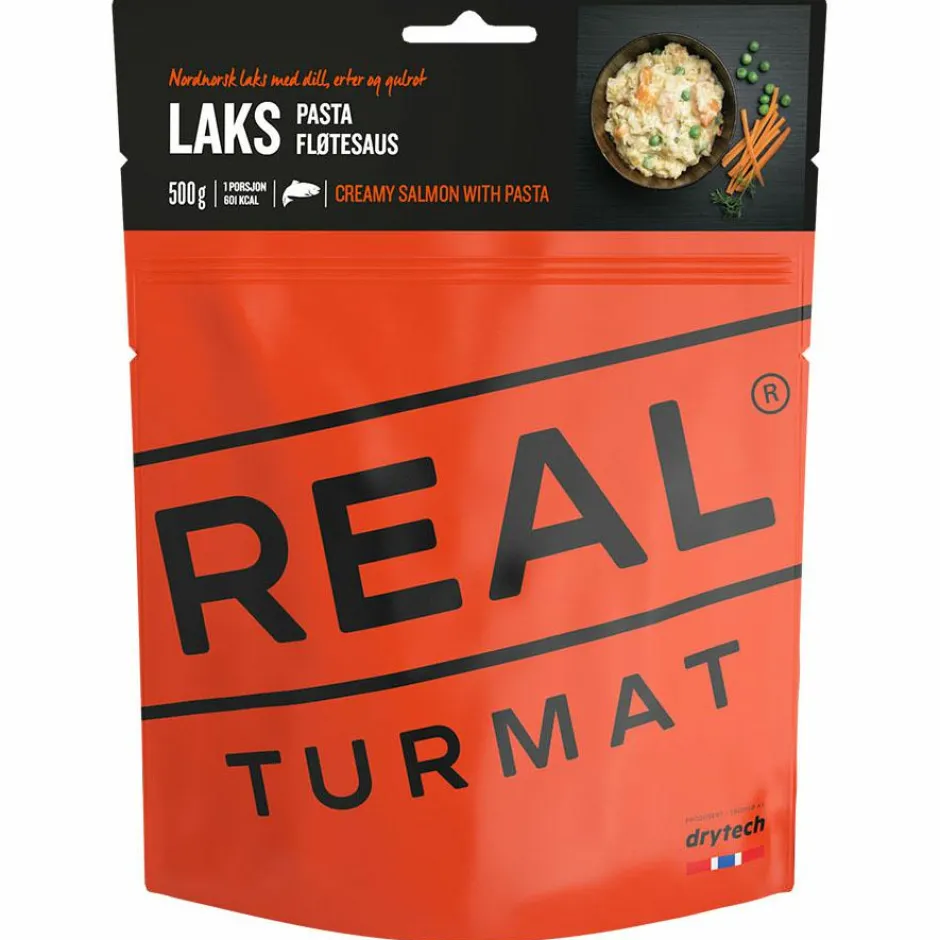 Real Turmat - Creamy Salmon with Pasta - Expeditionsnahrung