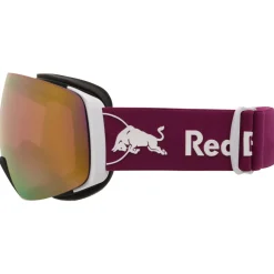 Red Bull Spect Ski-Ausrüstung|Skibrillen-- Jon Mirror Cat 2 (VLT 27%) + Cat 1 (VLT 72%) - Skibrille White