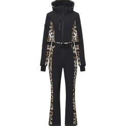 Rehall Skibekleidung-- Women's Teddie - Overall Leopard