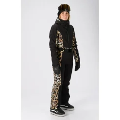 Rehall Skibekleidung-- Women's Teddie - Overall Leopard