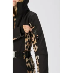Rehall Skibekleidung-- Women's Teddie - Overall Leopard