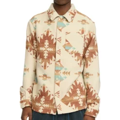 Revolution Shirts, Hemden & Longsleeves|Alltagsbekleidung-- Casual Overshirt Aztec - Hemd Rust