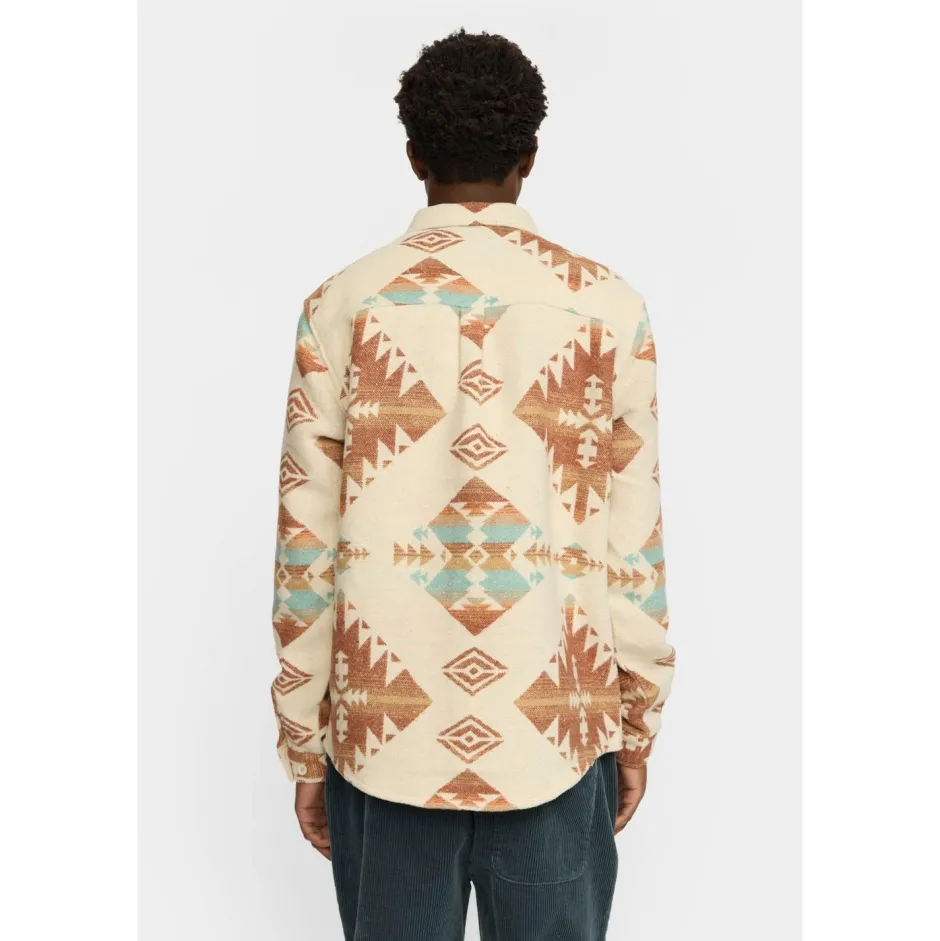 Revolution Shirts, Hemden & Longsleeves|Alltagsbekleidung-- Casual Overshirt Aztec - Hemd Rust
