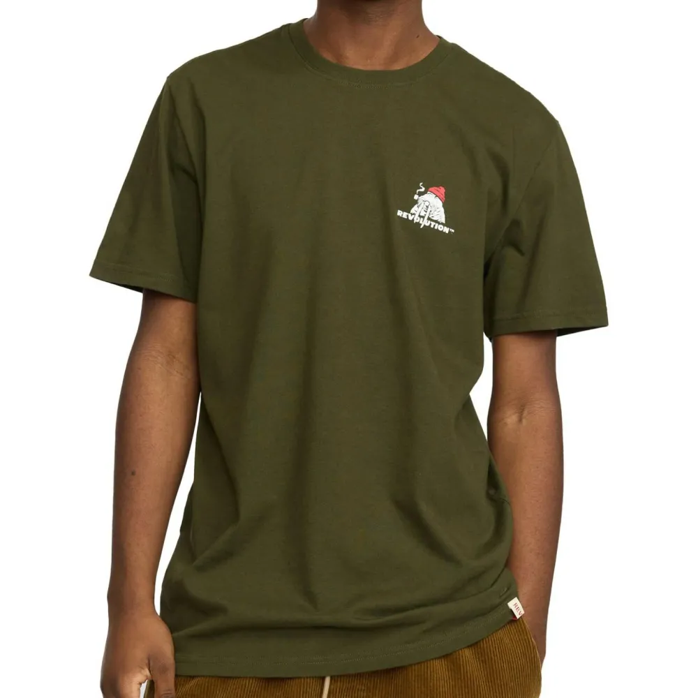 Revolution - Printed T-Shirt Red Hat - T-Shirt