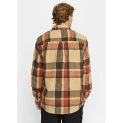 Revolution Shirts, Hemden & Longsleeves|Alltagsbekleidung-- Utility Shirt Checked - Hemd Brown