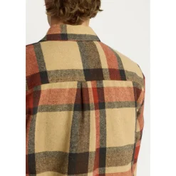 Revolution Shirts, Hemden & Longsleeves|Alltagsbekleidung-- Utility Shirt Checked - Hemd Brown