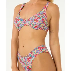 Rip Curl Bademode-- Women's Las Flores High Leg Good - Bikini-Bottom