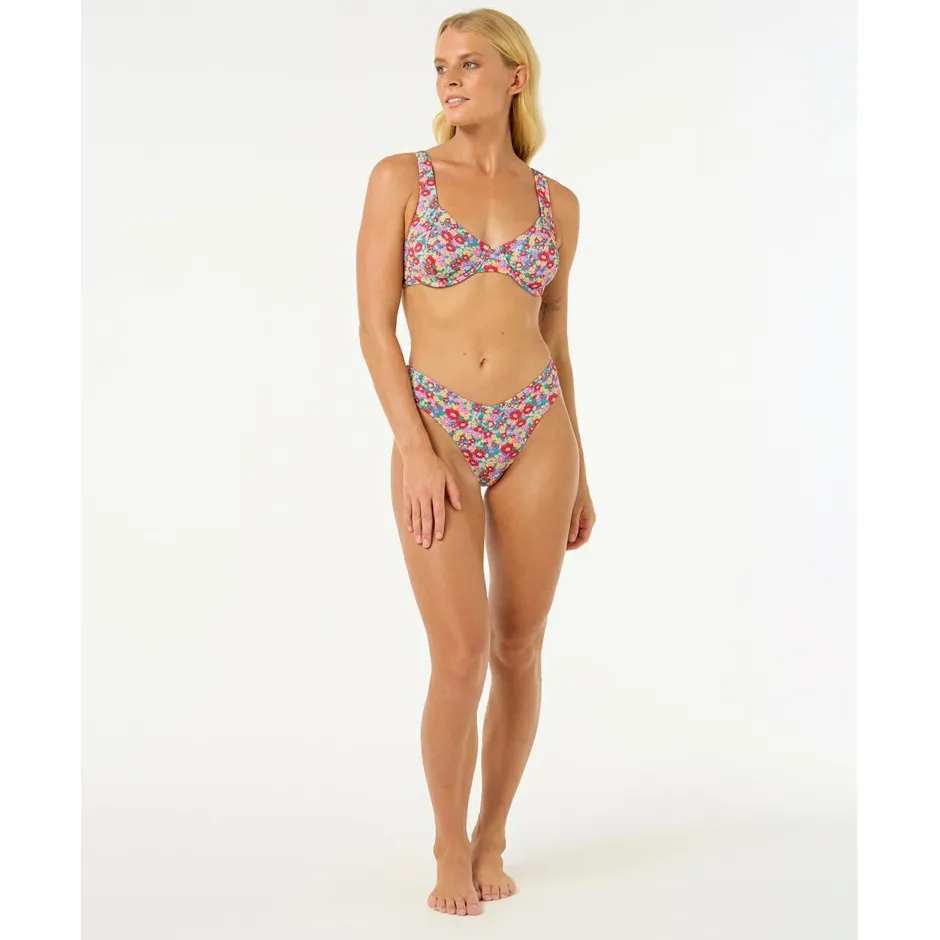Rip Curl Bademode-- Women's Las Flores High Leg Good - Bikini-Bottom