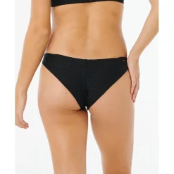 Rip Curl Bademode-- Women's Premium Surf Good - Bikini-Bottom Black