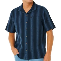 Rip Curl Alltagsbekleidung|Shirts, Hemden & Longsleeves-- Classic Surf Weaver S/S Shirt - Hemd Dark Navy