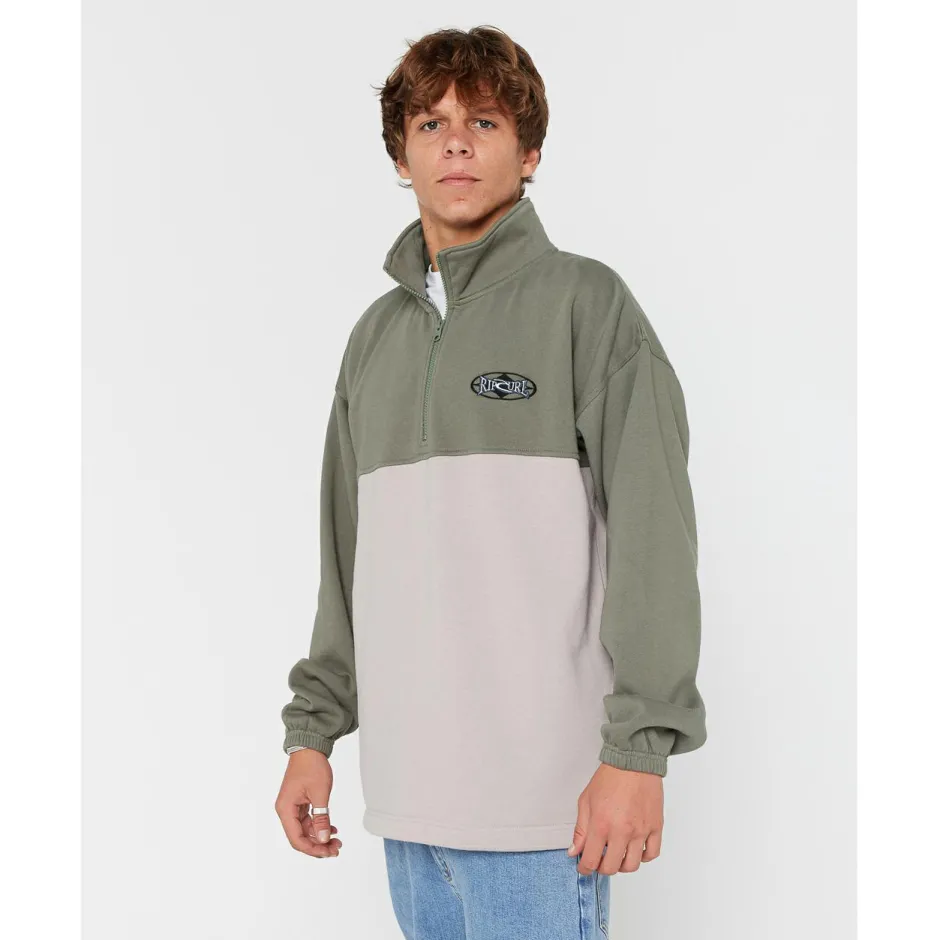Rip Curl - Heritage Ova 1/4 Zip Crew - Puover