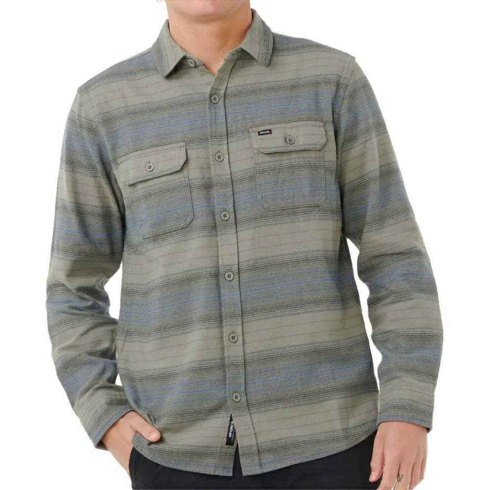 Rip Curl - Line Up Flannel Shirt - Hemd Deep Cactus Hot