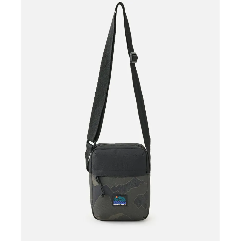 Rip Curl Taschen|Taschen-- No Idea Pouch Search Camo - Umhängetasche Black / Olive