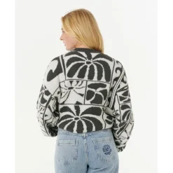 - Woen' AOT - TY Wiia Jacquard Crew - Puover < Rip Curl Hot