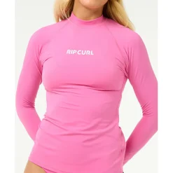 Rip Curl - Women's Classic Surf L/S UPF Rashguard - Lycra Hot