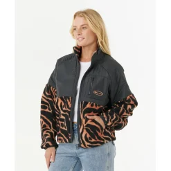 Rip Curl - Women's Keepsakes Anti-Series Polar - Fleecejacke Black Discount