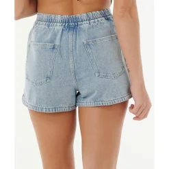 Rip Curl Alltagsbekleidung|Hosen-- Women's Pacific Rider Denim Short - Shorts Vintage Blue