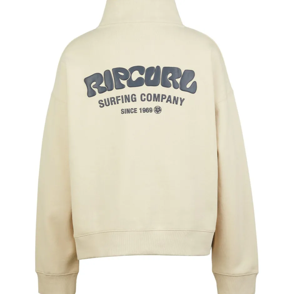 Rip Curl - Woen' urf Puff 1/4 Zip - Puover
