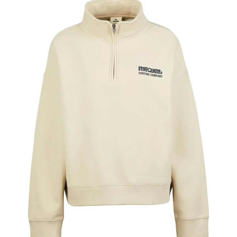 Rip Curl - Woen' urf Puff 1/4 Zip - Puover